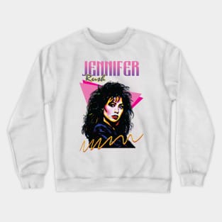 Jennifer Rush // 80s Retro Fan Art Design Crewneck Sweatshirt